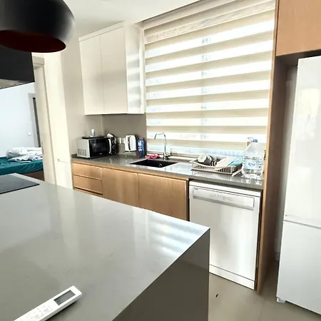 Apartment Mykonos Sitesinde 2 Odali Oezel Havuzlu Dherinia