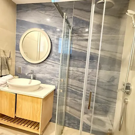 Mykonos Sitesinde 2 Odali Oezel Havuzlu Διαμέρισμα Δερύνεια
